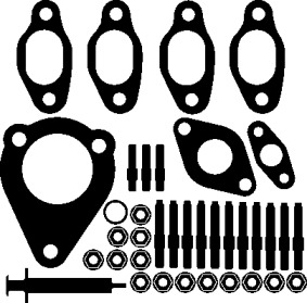 SET MONTAJ, TURBOCOMPRESOR SKODA FABIA 07-