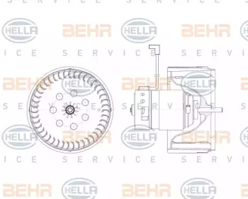 Ventilator aeroterma