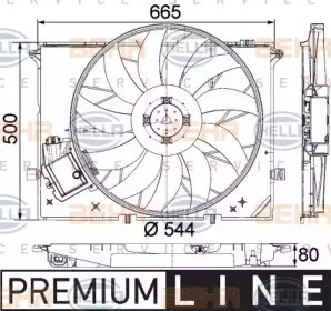 Ventilator răcire motor