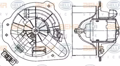 Ventilator aeroterma