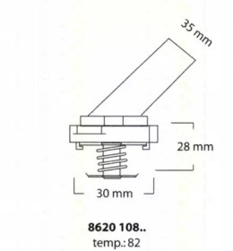 Termostat de apă