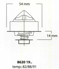 Termostat de apă