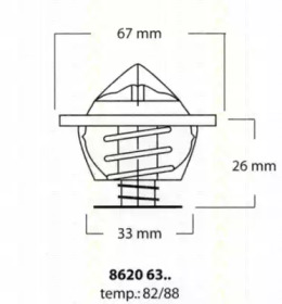 Termostat de apă