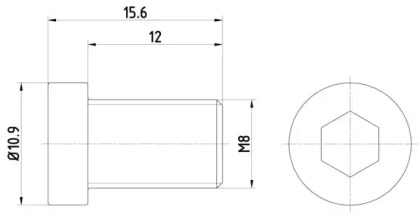 Surub, disc frana