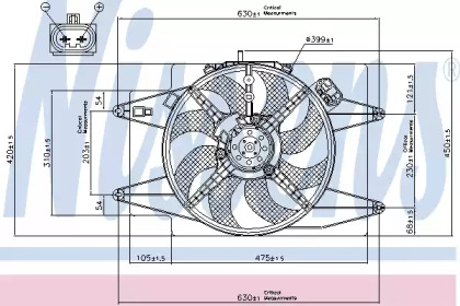 Ventilator, radiator