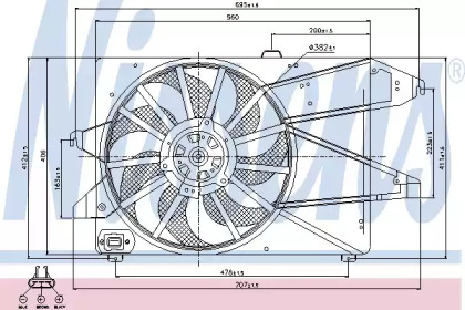 ARC SPIRAL MERCEDES FATA W203 00- 200-220CDI