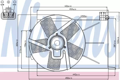 Ventilator răcire motor