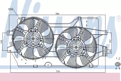 Ventilator răcire motor