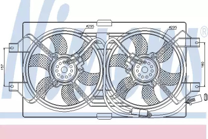 Ventilator răcire motor