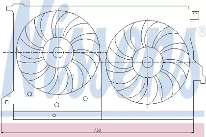 Ventilator răcire motor