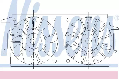 Ventilator răcire motor