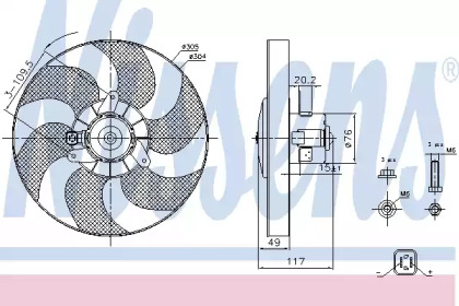 Ventilator, radiator