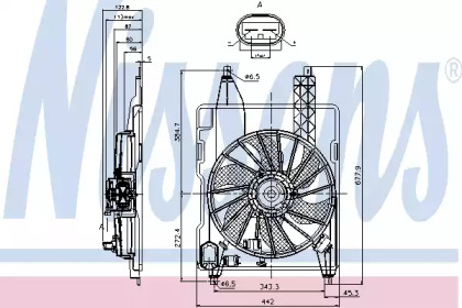 Ventilator răcire motor