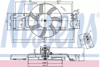 Ventilator, radiator