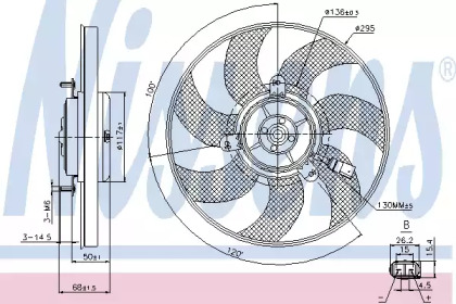 Ventilator, radiator