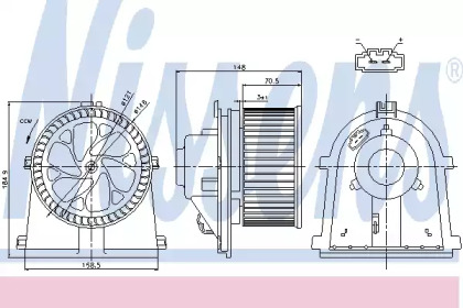 Ventilator aeroterma