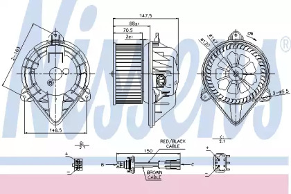 Ventilator aeroterma