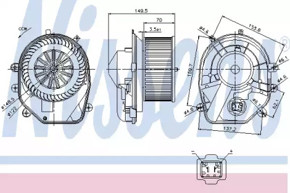 Ventilator aeroterma