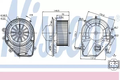 Ventilator aeroterma