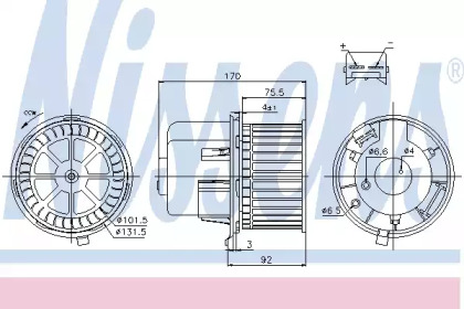 Ventilator aeroterma