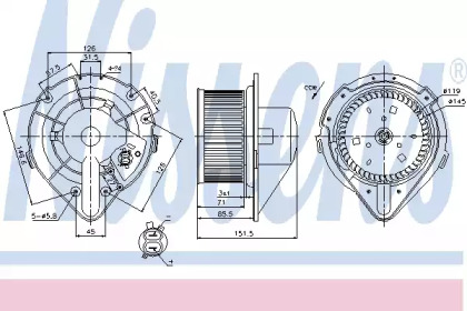 Ventilator aeroterma