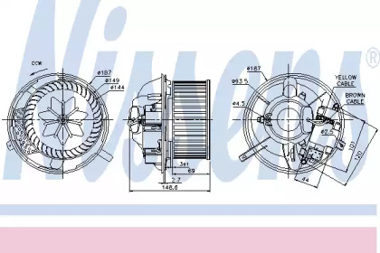 Ventilator aeroterma