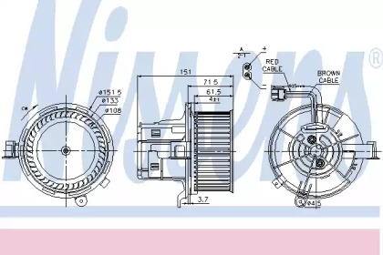 Ventilator aeroterma