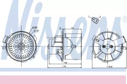 Ventilator, habitaclu