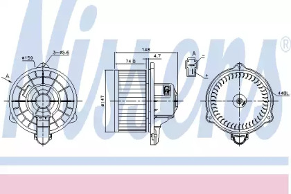 Ventilator aeroterma