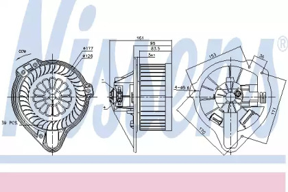 Ventilator aeroterma