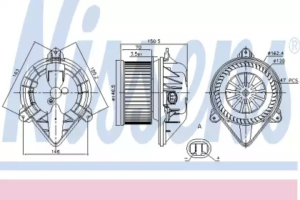 Ventilator aeroterma