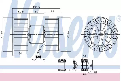 Ventilator aeroterma