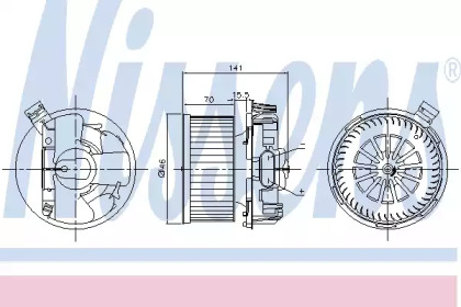 Ventilator aeroterma