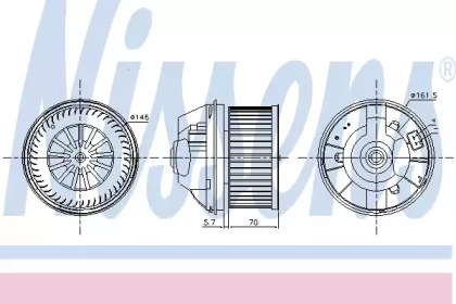 Ventilator aeroterma