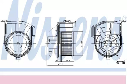 Ventilator aeroterma