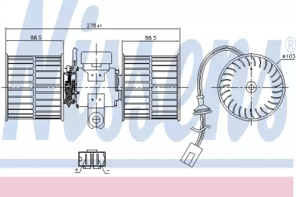 Ventilator aeroterma