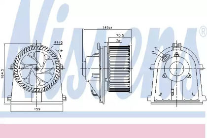 Ventilator aeroterma