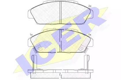 SIMER. WAU KORB. BMW 5 2.0/2.5/3.0 09- 90X110X8