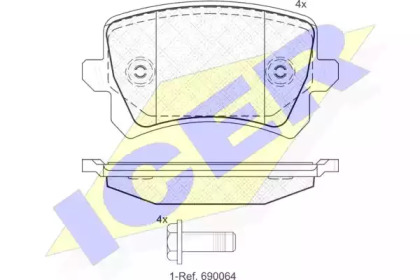 PROWADNICA AãCUCHA KIA CEED III 18-