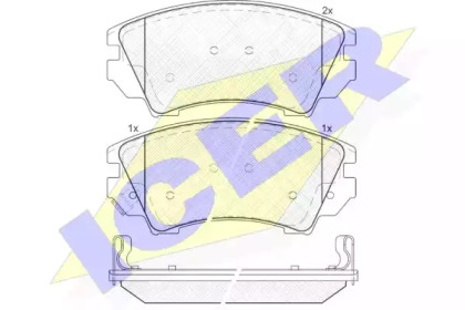 Set plăcuțe frână, frână pe disc