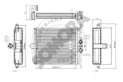 Calorifer incalzire habitaclu