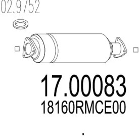 Filtru de particule / funingine, evacuare