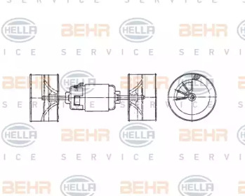 Ventilator aeroterma