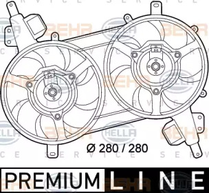 Ventilator răcire motor