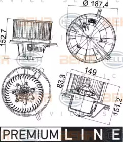 Ventilator aeroterma