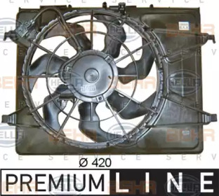 Ventilator răcire motor