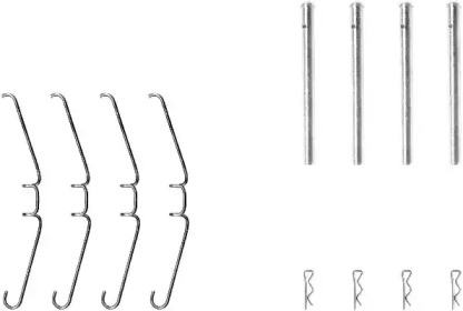 Kit de accesorii, disc de frână cu disc