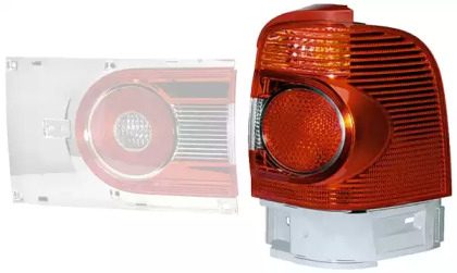 LAMPA SPATE DR (HELLA) VW SHARAN 95-10 