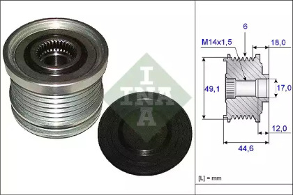 Fulie, alternator