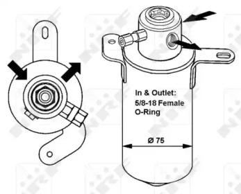 Filtru uscator aer condiționat